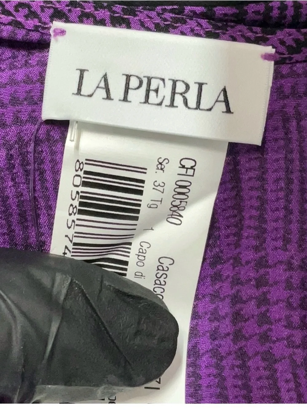 La Perla Castle Garden Silk Blouse